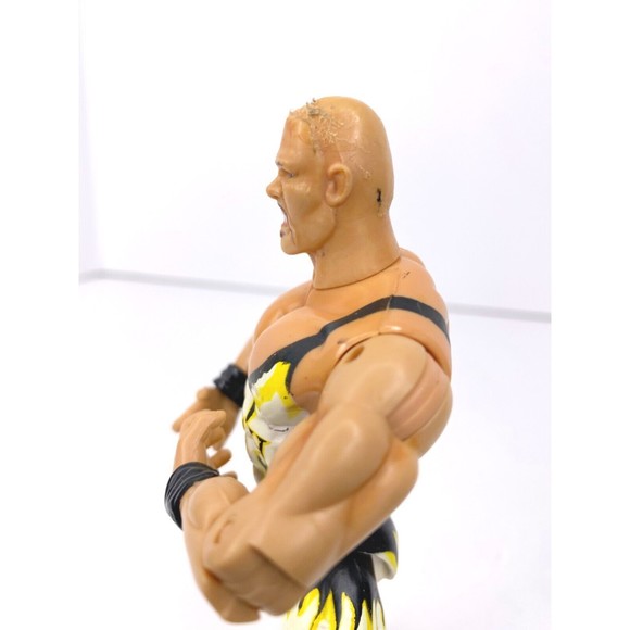 WCW Wrath Bruisers Loose Action Figure Toy Biz Adam Bomb Missing Hair WWE WWF - Picture 6 of 13
